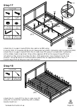 Предварительный просмотр 13 страницы fantastic furniture Havana Queen MK2 Manual