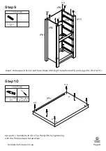 Preview for 9 page of fantastic furniture Havana Slim Boy Manual