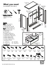 Предварительный просмотр 4 страницы fantastic furniture HAVANA Tallboy 5 Drawer Assembly Instructions Manual