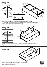 Предварительный просмотр 12 страницы fantastic furniture HAVANA Tallboy 5 Drawer Assembly Instructions Manual