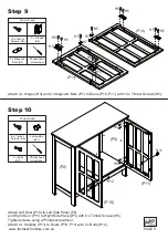 Предварительный просмотр 9 страницы fantastic furniture HAYMAN Manual