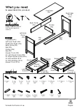 Предварительный просмотр 4 страницы fantastic furniture Haywood Desk 2 Drawer Manual