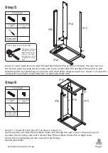 Предварительный просмотр 7 страницы fantastic furniture Haywood Desk 2 Drawer Manual