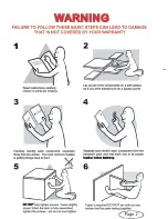 Предварительный просмотр 2 страницы fantastic furniture HOME ROBE INSERT Assembly Instructions