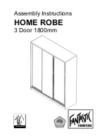 Preview for 1 page of fantastic furniture HOME ROBE Assembly Instructions Manual