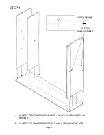 Preview for 4 page of fantastic furniture HOME ROBE Assembly Instructions Manual