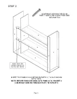 Preview for 5 page of fantastic furniture HOME ROBE Assembly Instructions Manual