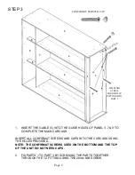 Preview for 6 page of fantastic furniture HOME ROBE Assembly Instructions Manual