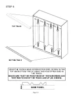 Preview for 10 page of fantastic furniture HOME ROBE Assembly Instructions Manual