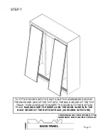 Preview for 11 page of fantastic furniture HOME ROBE Assembly Instructions Manual