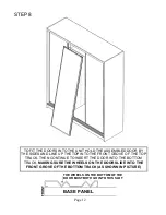 Preview for 12 page of fantastic furniture HOME ROBE Assembly Instructions Manual