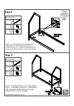 Предварительный просмотр 7 страницы fantastic furniture House Single Bed Manual