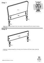 Предварительный просмотр 5 страницы fantastic furniture Huntington Assembly