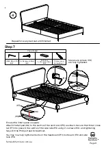 Предварительный просмотр 9 страницы fantastic furniture Huntington Assembly