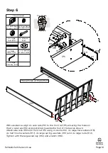 Предварительный просмотр 10 страницы fantastic furniture Java Bed Queen Manual