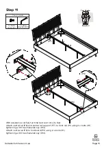 Предварительный просмотр 15 страницы fantastic furniture Java Bed Queen Manual