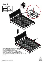 Предварительный просмотр 16 страницы fantastic furniture Java Bed Queen Manual