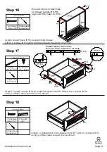 Предварительный просмотр 13 страницы fantastic furniture Java Bedside 1 Drawer Manual