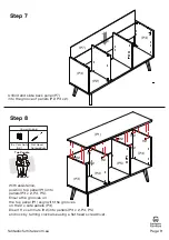 Preview for 9 page of fantastic furniture Java Buffet 3 Door Manual