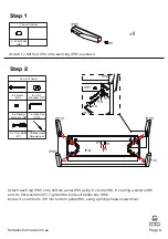 Preview for 6 page of fantastic furniture Java Coffee Table Manual