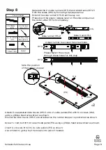 Предварительный просмотр 9 страницы fantastic furniture Java Coffee Table Manual