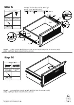 Предварительный просмотр 14 страницы fantastic furniture Java Coffee Table Manual