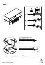 Предварительный просмотр 15 страницы fantastic furniture Java Coffee Table Manual