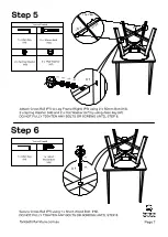 Предварительный просмотр 13 страницы fantastic furniture Java Table D6 Manual