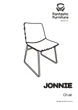 fantastic furniture JONNIE Manual предпросмотр