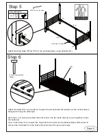 Предварительный просмотр 6 страницы fantastic furniture KELLY Assembly Instructions Manual