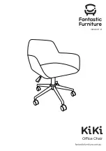 fantastic furniture KiKi Office Chair Manual предпросмотр