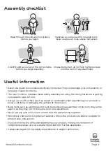 Preview for 3 page of fantastic furniture KiKi Office Chair Manual