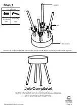 Предварительный просмотр 5 страницы fantastic furniture KiKi Ottoman Quick Start Manual