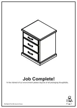 Preview for 7 page of fantastic furniture LONGREACH Bedside 3 Drawer Maple Assembly Instructions Manual