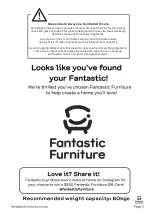 Предварительный просмотр 2 страницы fantastic furniture Lorne Quick Start Manual