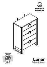 Предварительный просмотр 1 страницы fantastic furniture Lunar Bedside 2 Drawer Assembly Instructions Manual