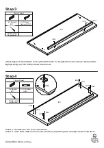 Предварительный просмотр 6 страницы fantastic furniture Lunar Bedside 2 Drawer Assembly Instructions Manual