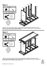 Предварительный просмотр 7 страницы fantastic furniture Lunar Bedside 2 Drawer Assembly Instructions Manual