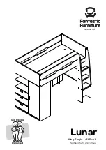 Предварительный просмотр 1 страницы fantastic furniture Lunar King Single Loft Bunk Manual