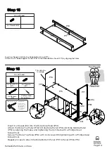 Предварительный просмотр 14 страницы fantastic furniture Lunar King Single Loft Bunk Manual