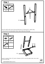 Предварительный просмотр 5 страницы fantastic furniture MADISON Bar stool 1 STR Manual