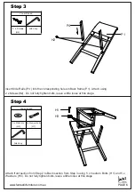 Предварительный просмотр 6 страницы fantastic furniture MADISON Bar stool 1 STR Manual