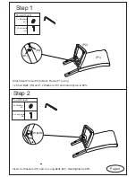 Preview for 4 page of fantastic furniture MASON Assembly Instructions Manual