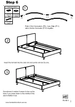 Предварительный просмотр 8 страницы fantastic furniture Melody Queen Bed Manual