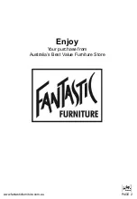 Предварительный просмотр 12 страницы fantastic furniture Melody Queen Bed Manual