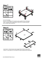 Предварительный просмотр 18 страницы fantastic furniture Melody Queen Bed Manual