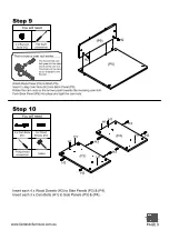 Предварительный просмотр 19 страницы fantastic furniture Melody Queen Bed Manual