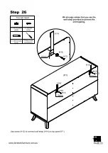 Предварительный просмотр 46 страницы fantastic furniture Melody Queen Bed Manual