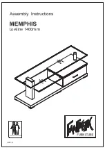 fantastic furniture MEMPHIS Assembly Instruction Manual предпросмотр