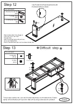 Предварительный просмотр 8 страницы fantastic furniture MEMPHIS Assembly Instruction Manual